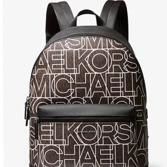 Michael Kors Cooper Graphic Logo Backpack Men